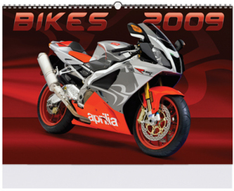 Motorky 2009 - nástěnný kalendář