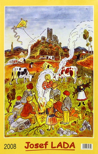 Josef Lada U ohníčku 2008 - nástěnný kalendář