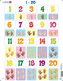 PUZZLE MAXI - Prsty na ruce od 1 - 20/20 dílků