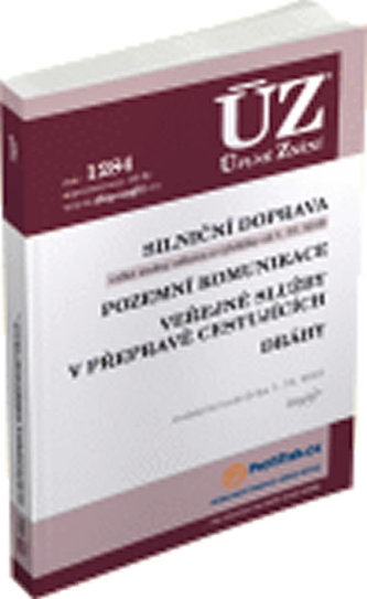 ÚZ č. 1284 - Silniční doprava, pozemní komunikace, veřejné služby v přepravě cestujících, dráhy