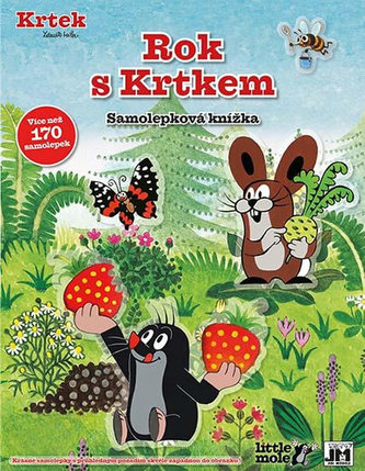 Rok s Krtkem - Samolepková knížka