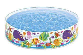 Bazén dětský mořský svět 183x38cm 3+
