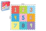 Pěnové puzzle číslice 9ks 32x32cm 10m+