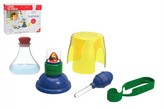 Cool Science Bunsenův hořák s příslušenstvím plast na baterie se světlem v krabici 33x27cm