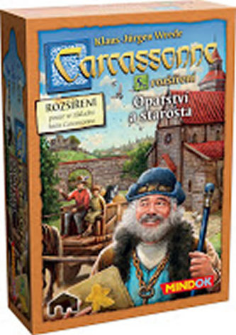 Carcassonne: Rozšíření 5: Opatství a starosta Carcassonne: Rozšíření 5: Opatství a starosta