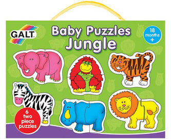 Puzzle pro nejmenší - Zvířátka v džungli 2. Puzzle pro nejmenší - Zvířátka v džungli 2.