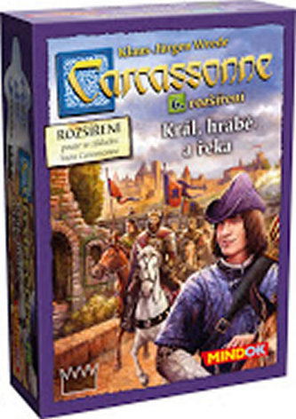 Carcassonne: Rozšíření 6: Král, hrabě a řeka Carcassonne: Rozšíření 6: Král, hrabě a řeka