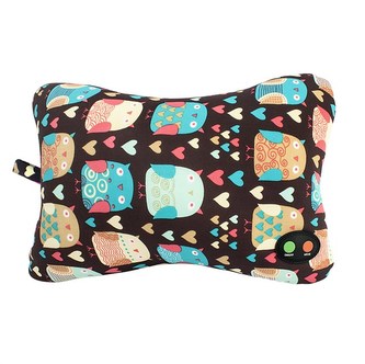 Masážní polštář sovy tyrkys.