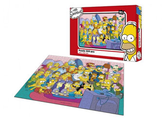 The Simpsons: Puzzle 500 dílků