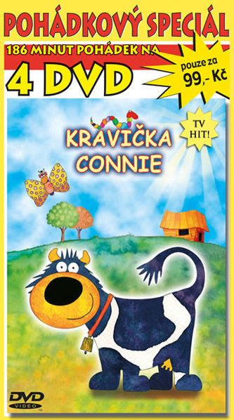 Pohádkový speciál kravičky Connie - 4DVD