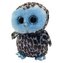 TY Boos YAGO - modrá sova 24 cm