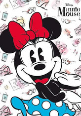 Notes s gumičkou A5 Minnie