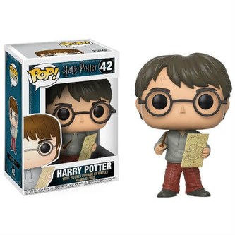 Funko POP Movies: Harry Potter - Harry w/ Marauders Map