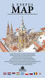 A USEFUL MAP - Praktická mapa centra Prahy s 69 ilustracemi historických památek (modrá)