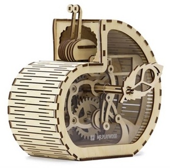 3D puzzle Pokladnička Šnek 83 dílků