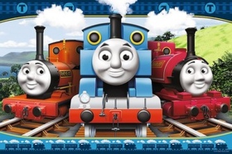 Puzzle Mašinka Tomáš Vyrážíme