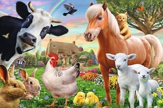 Puzzle Veselá farma