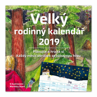 Velký rodinný kalendář 2019 Velký rodinný kalendář 2019