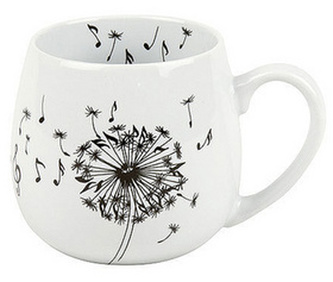 Hrnek buclák - Hudební pampeliška / Music Dandelion