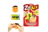 Sada vymačkávání uhrů sliz na kartě