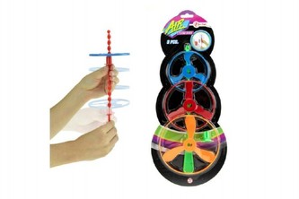 Vystřelovací disky plast 3ks na kartě