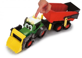 Happy Traktor s přívěsem 65 cm