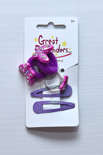 Sada sponek do vlasů motýlci