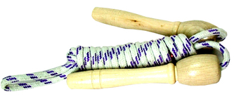 SPORTO Dřevěné švihadlo