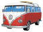 Puzzle 3D VW Autobus/162 dílků