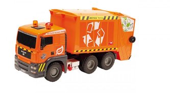 Popelářské auto 55 cm, air pump