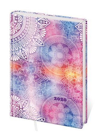 Diář 2020 B6 LYRA týdenní Mandala