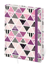 Diář 2020 B6 LYRA týdenní s gumičkou Triangle