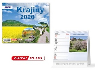 Mini Krajiny - stolní kalendář 2020