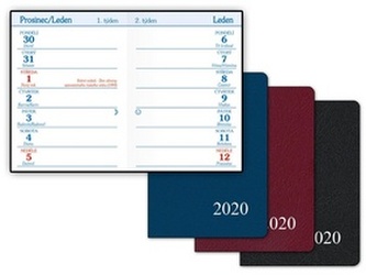 Diář 2020 T101/PVC týdenní