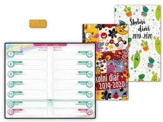 Diář 2020 TS102 Lamino týdenní školní