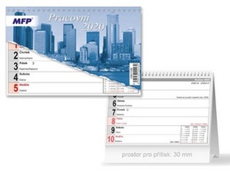 Pracovní - stolní kalendář 2020