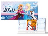 DISNEY Frozen (čtrnáctidenní) - stolní kalendář 2020