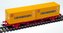 Kontejnerový vagon 2x20´ Containerships