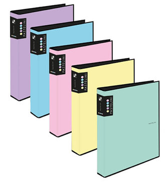 Pořadač A4 lamino R25-4kr. PASTELINI modrá