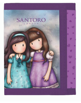 Dětská textilní peněženka Friends Walk Together