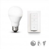 HUE WIRELESS DIMMING KIT LED žárovka E27 A60 White 9,5W + Dimmer Switch 8718696452523