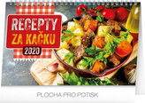 Kalendář stolní 2020 - Recepty za kačku, 23,1 × 14,5 cm