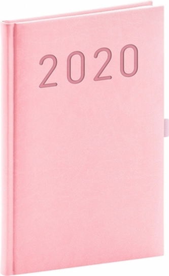 Týdenní diář Vivella Fun 2020 růžový