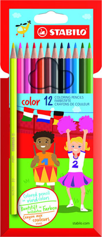 STABILO color - sada 12 ks