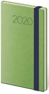 Diář 2020 - New Praga/týdenní/kapesní/zelená