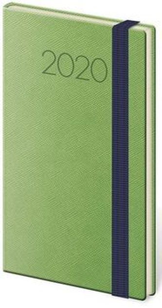Diář 2020 - New Praga/týdenní/kapesní/zelená