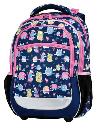 Stil Školní batoh Happy monsters