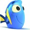 DĚTSKÁ NOČNÍ LED LAMPIČKA Finding Dory 71768/90/16