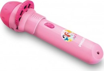 DĚTSKÁ LED BATERKA A PROJEKTOR Princess 71788/28/16