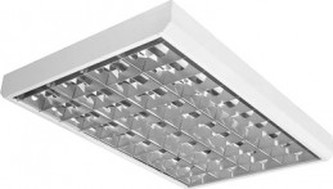 SVÍTIDLO MODUS LLX436ALEP  4x36W HLINÍK, EL. PŘEDŘADNÍK